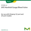 Манометр/клапан сброса давления для SPE-манифолда Visiprep, 12- и 24-портовые модели