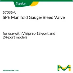 Манометр/клапан сброса давления для SPE-манифолда Visiprep, 12- и 24-портовые модели