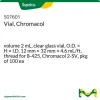 Виала Chromacol 2-SV, прозрачное стекло, 2 мл, 12×32 мм, резьба 8-425, 100 шт.