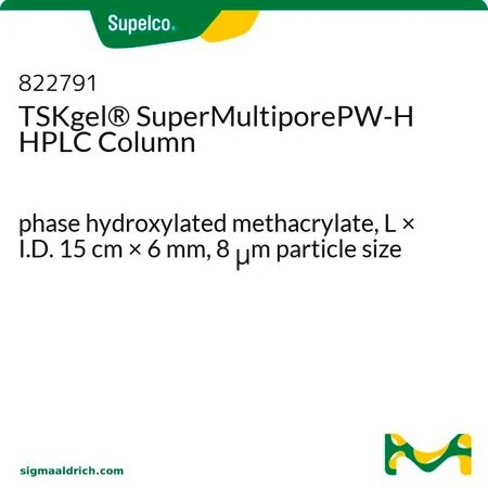 Колонка TSKgel SuperMultiporePW-H для ВЭЖХ, гидроксилированный метакрилат, 15 см × 6 мм, 8 мкм