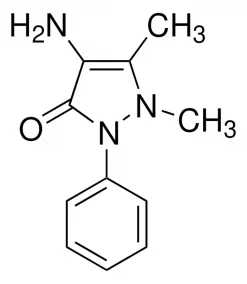 4-аминоантипирин, для спектрофотометрического определения H2O2 и фенолов, ≥98.0%