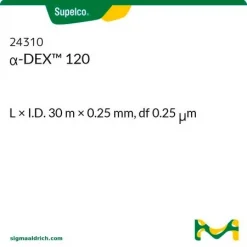Капиллярная колонка α-DEX 120, 30 м × 0,25 мм, df 0,25 мкм