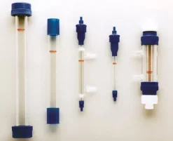 Колонка для жидкостной хроматографии, PTFE, без рубашки, объем слоя 147 мл, 2.5 см × 30 см