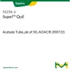 Supel™ QuE ацетатная пробирка, упаковка 50 шт., AOAC® 2007.01