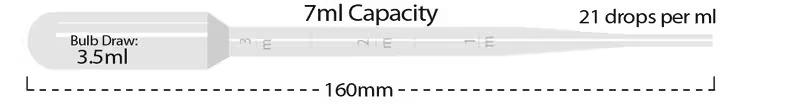 Пипетка MTC™ Bio Transfer, 7 мл, с большим баллоном, стерильная