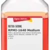 Среда RPMI-1640 с L-глутамином и бикарбонатом натрия, жидкость, стерильно фильтрованная