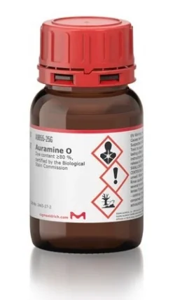 Аурамин O, краситель, содержание красителя ≥80%, сертифицирован BSC