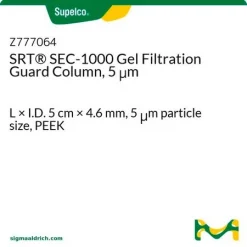 Колонка защитная для гель-фильтрации SRT SEC-1000, 5 мкм, 5 см × 4,6 мм, PEEK