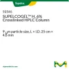 Колонка для ВЭЖХ SUPELCOGEL H, 6% сшитая, 9 мкм, 25 см × 4,6 мм