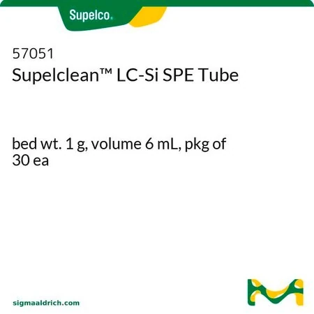 Supelclean™ LC-Si картридж для твердофазной экстракции, 1 г, 6 мл, 30 шт.