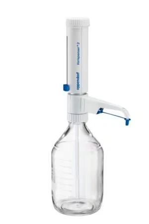 Дозатор на бутыль Eppendorf Varispenser 2, 10-100 мл, с телескопической заборной трубкой (длина 170–330 мм)