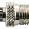 Переходник Luer-to-Threaded NPT, мужской Luer Lock на резьбу 1/4-18, нержавеющая сталь 316