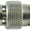 Переходник резьбовой односторонний, MLL на 1/8-27 (NPT), латунь никелированная