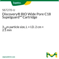 Картридж Supelguard Discovery BIO Wide Pore C18, 3 мкм, 2 см × 2,1 мм, 2 шт.