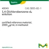1,4-Дихлорбензол-d4 раствор, сертифицированный стандартный образец, 2000 мкг/мл в метаноле