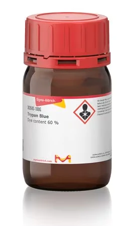 Трипановый синий (Trypan Blue), ≥80% (HPLC), содержание красителя 60%