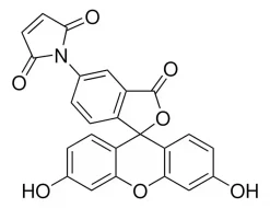 N-(5-флуоресцеинил)малеимид, ≥90% (HPLC), BioReagent, для флуоресценции