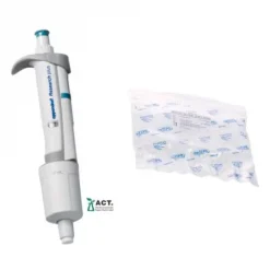 Дозатор механический Eppendorf Research Plus G, одноканальный, переменный объем 1–10 мл, бирюзовый, с пакетом