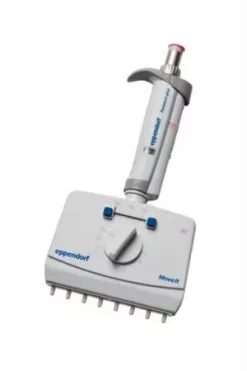 Дозатор пипеточный Eppendorf Research plus Move It, 8-канальный, 1–20 мкл, регулируемое расстояние между наконечниками