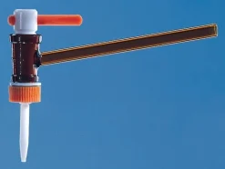 Кран прямой для бюретки BRAND® с PTFE-ключом, для бюретки 50 мл