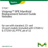 Иглы направляющие для растворителя Visiprep™ для SPE-манифолдов, PTFE, упаковка 12 шт.