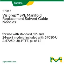 Иглы направляющие для растворителя Visiprep™ для SPE-манифолдов, PTFE, упаковка 12 шт.