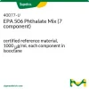 EPA 506 Фталатная смесь (7 компонентов), сертифицированный стандарт, 1000 мкг/мл каждого компонента в изооктане