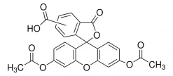 5(6)-Карбоксифлуоресцеин диацетат, BioReagent, для флуоресценции, ≥90.0% (HPLC)