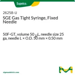 Газоплотный шприц SGE с фиксированной иглой, 50 мкл, 25 ga