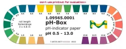 pH Box индикаторная бумага pH 0.5–13.0, рулоны 4.8 м, 3 шт., MQuant®