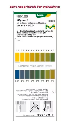 pH-индикаторные полоски pH 6.5–10.0, MQuant®