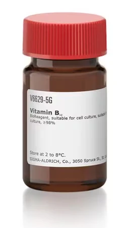 Витамин B12, цианокобаламин, BioReagent, ≥98%