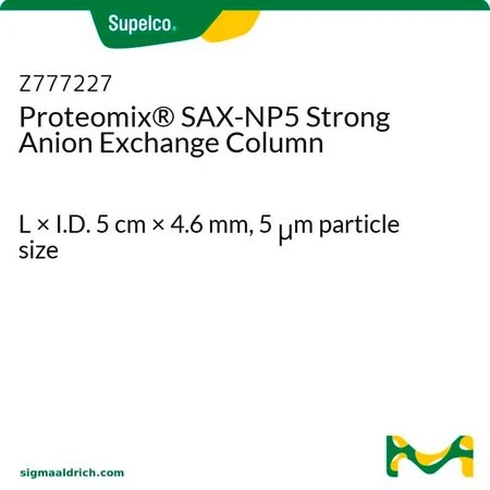 Колонка Proteomix SAX-NP5 для сильноанионообменной хроматографии, 5 см × 4,6 мм, 5 мкм