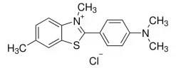 Тиофлавин T (Thioflavin T), краситель для амилоида, CAS 2390-54-7