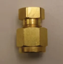 Торцевой фитинг 1/4 дюйма, латунь SWAGELOK® и PTFE-феррула, предварительно очищенный, для термодесорбционных трубок