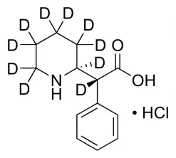 Риталиновая кислота-d10 (±)-трео, гидрохлорид, 100 мкг/мл в метаноле, сертифицированный стандарт