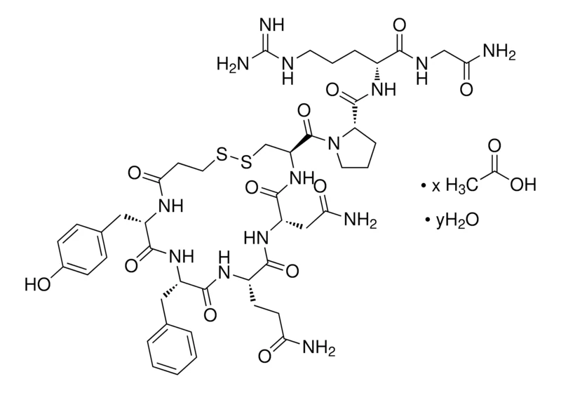 Десмопрессин (DDAVP), ацетат, гидрат, ≥95% (HPLC)