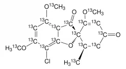 Гризеофульвин-13C17 раствор, ~25 мкг/мл в ацетонитриле, VETRANAL®, аналитический стандарт