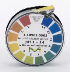 Индикаторная бумага pH 1–14, универсальная, рулон 4,8 м, MQuant®