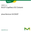 SCOT капиллярная колонка для ГХ, фаза Bentone 34/DNDP