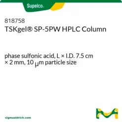 TSKgel SP-5PW HPLC-колонка, сульфокислотная фаза, 7.5 см × 2 мм, 10 мкм