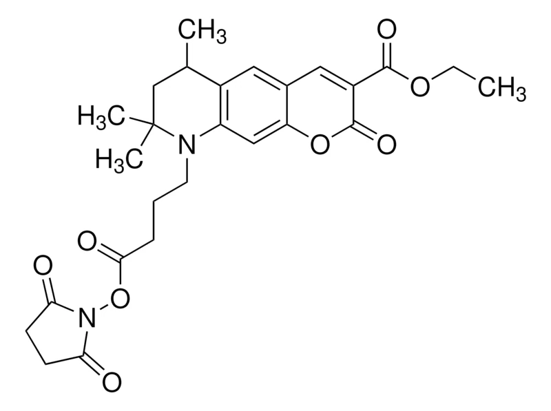 Атто 425 NHS-эфир, BioReagent, для флуоресценции, ≥90% (HPLC)