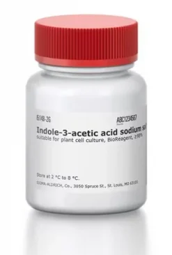 ИнДОЛ-3-УКСУСНАЯ КИСЛОТА НАТРИЕВАЯ СОЛЬ, для культуры растительных клеток, BioReagent, ≥98%