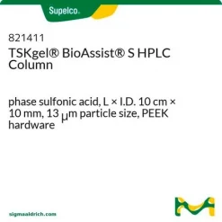 TSKgel BioAssist S HPLC-колонка, сульфокислотная фаза, 10 см × 10 мм, 13 мкм, PEEK