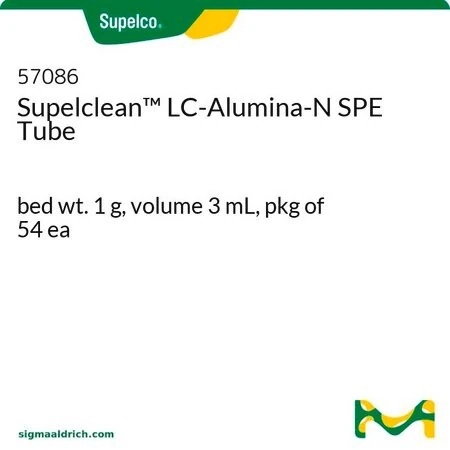 Supelclean™ LC-Alumina-N SPE-картридж, масса сорбента 1 г, объем 3 мл, упаковка 54 шт.