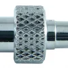Люэровский соединитель Micro-Mate, гнездо-штуцер, никелированный