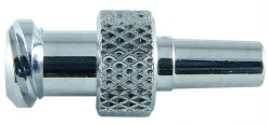 Люэровский соединитель Micro-Mate, гнездо-штуцер, никелированный
