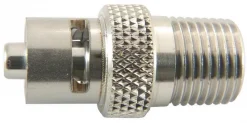 Переходник резьбовой односторонний (NPT), MLL на резьбу 1/8-27 (NPT), нержавеющая сталь