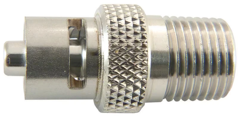 Переходник резьбовой односторонний (NPT), MLL на резьбу 1/8-27 (NPT), нержавеющая сталь