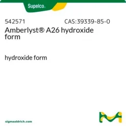 Amberlyst A26, гидроксидная форма, ионообменная смола